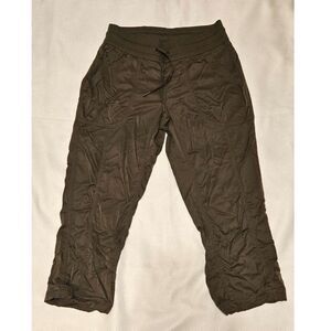 The North Face dark green womens capris Small